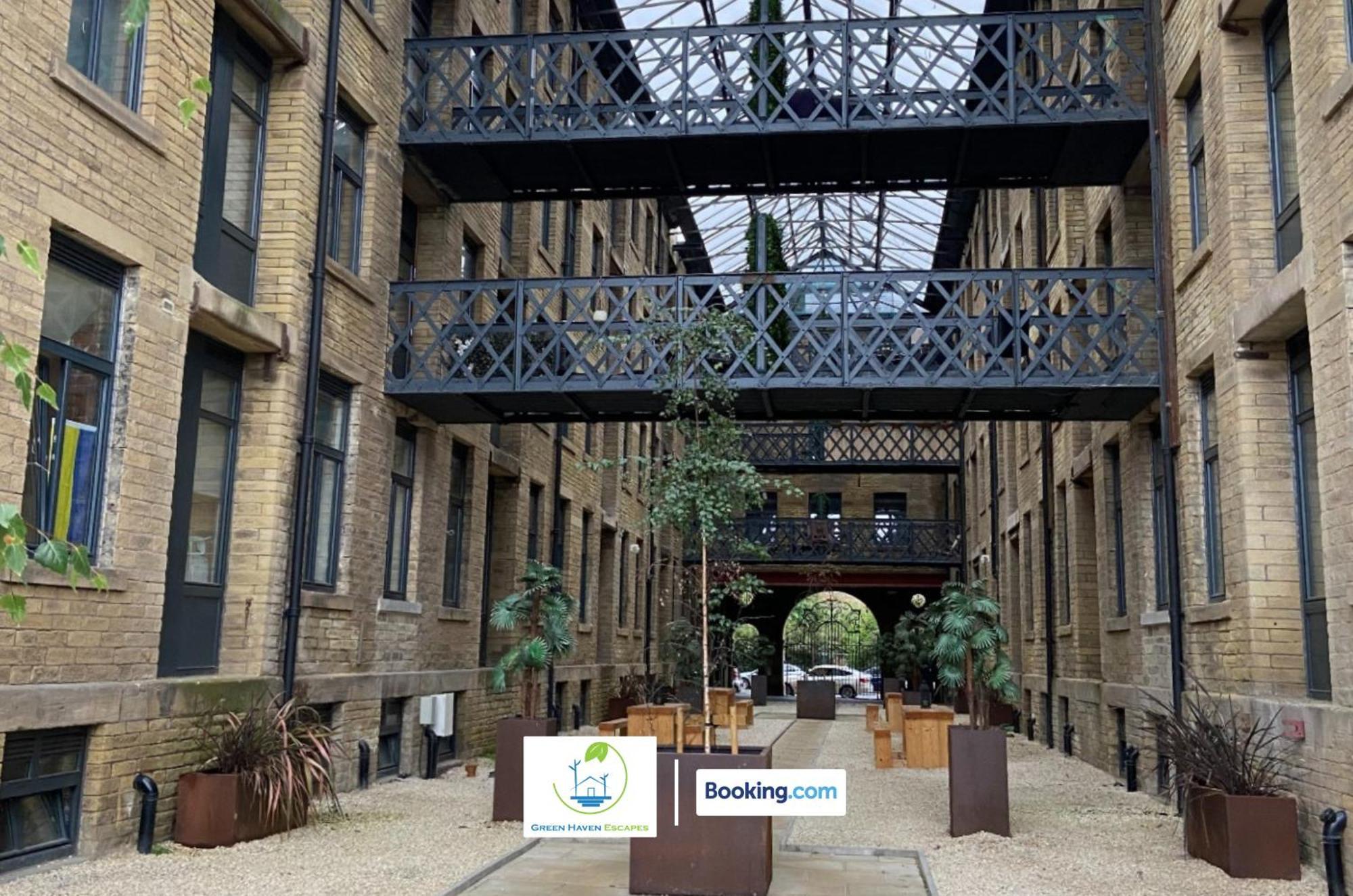 Centrally Located Cosy 2 Bed Duplex City Apartment By Green Haven Escapes In Bradford 布雷得佛 外观 照片